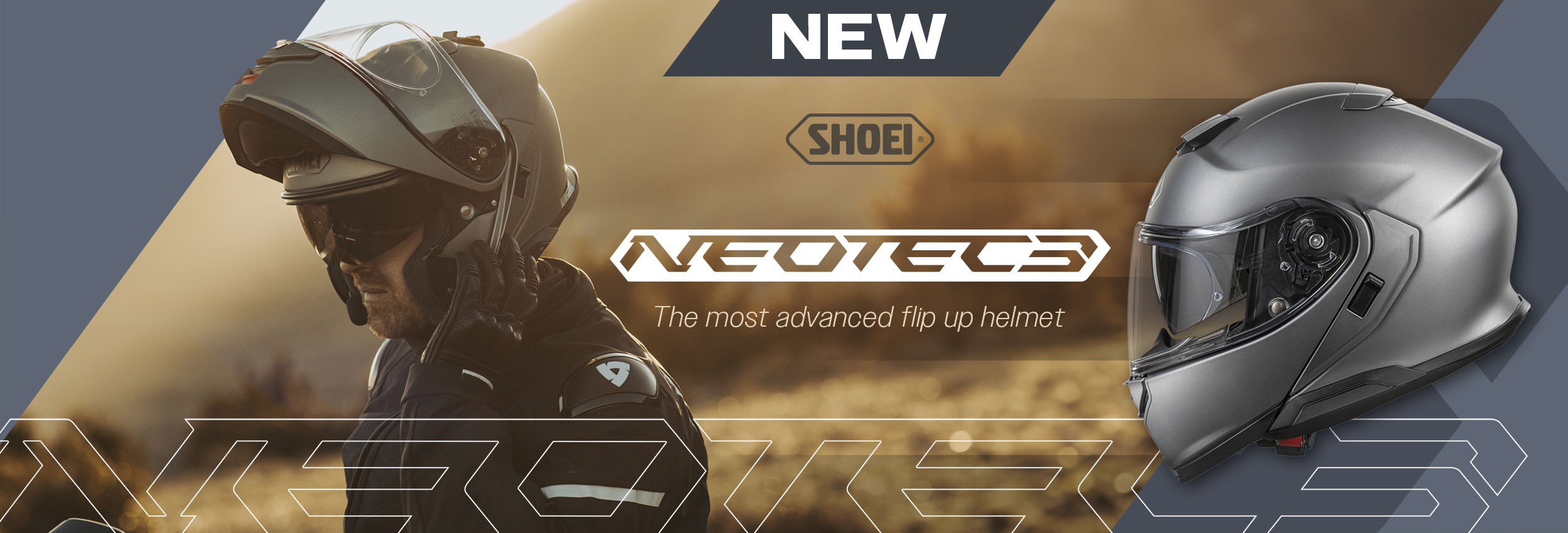 New SHOEI Neotec 3 helmet