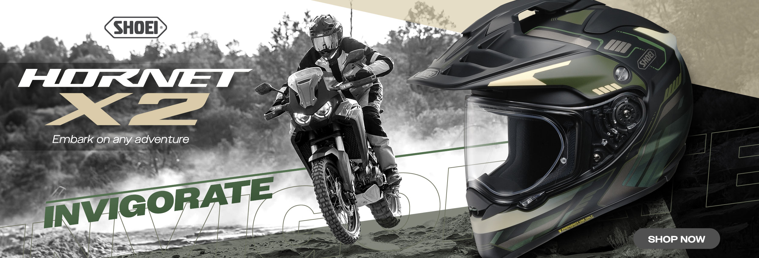 SHOEI Hornet X2 Invigorate