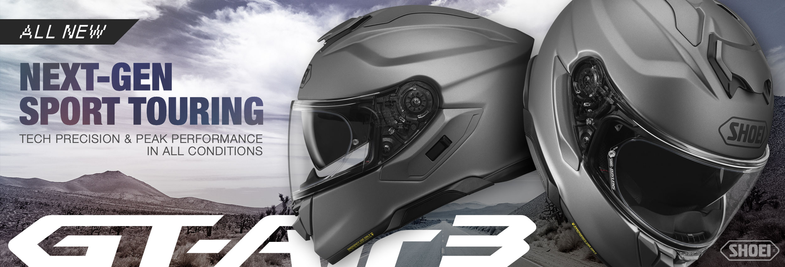 NEW SHOEI GT-Air 3