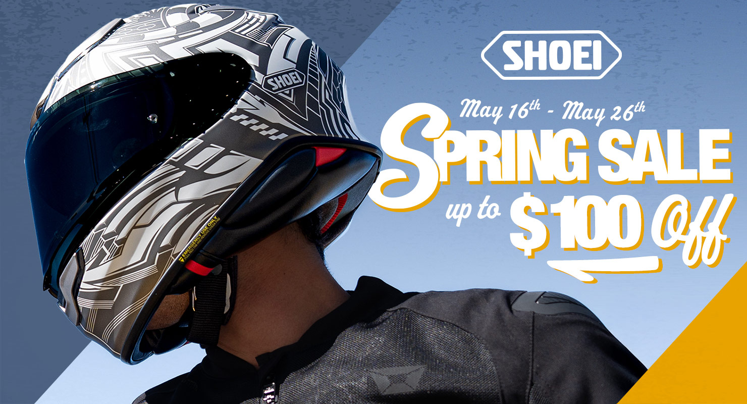 SHOEI Spring Sale